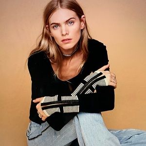 WE THE FREE “Mod Stripe Cuff” Thermal, Keyhole